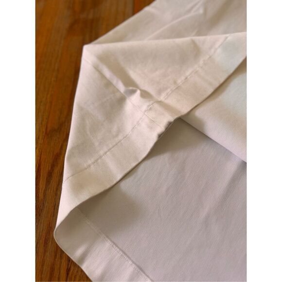 Yumi Eto White Midi Off Shoulder Chic Dress Size 40/8 - Picture 7 of 12